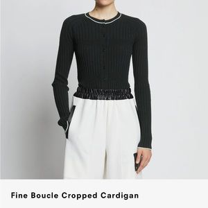 Proenza Schouler Boucle Cardigan